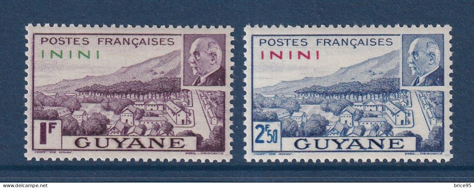 Inini - YT N° 51 Et 52 ** - Neuf Sans Charnière - 1941 - Neufs