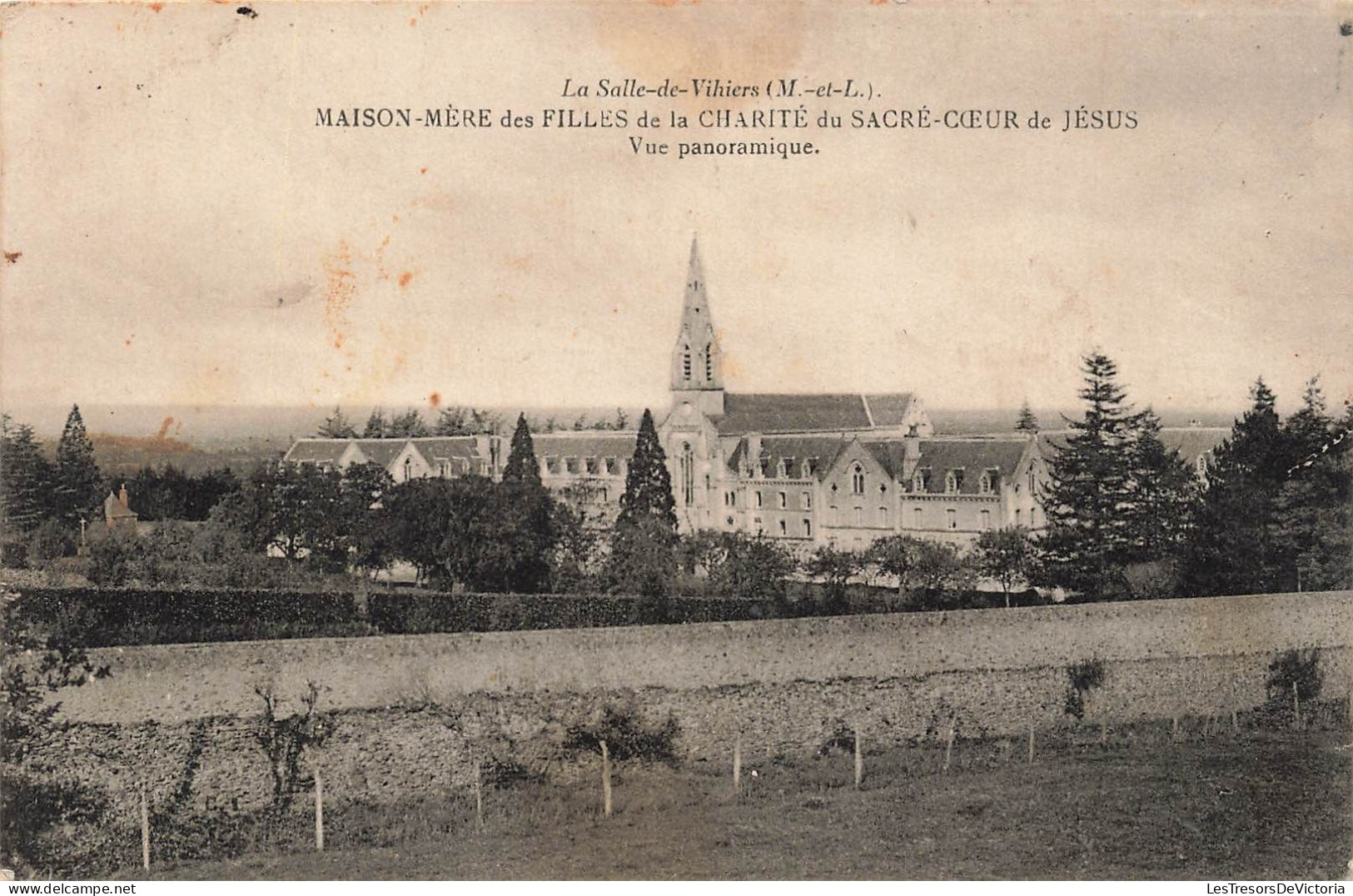 FRANCE - La Salle De Vihiers - Maison-mère Des Filles De La Charité Du Sacré-Cœur De Jésus - Carte Postale Ancienne - Other & Unclassified