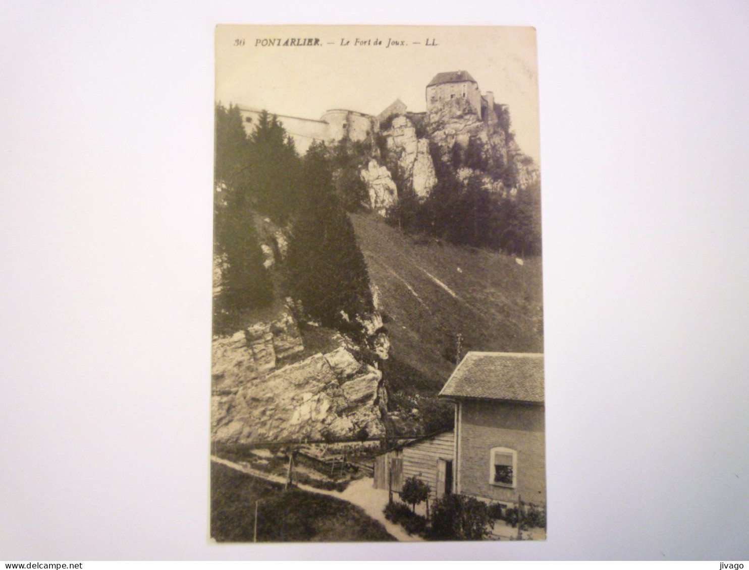 2024 - 1470  PONTARLIER  (Doubs)  :  Le FORT De JOUX   1917  XXX - Pontarlier