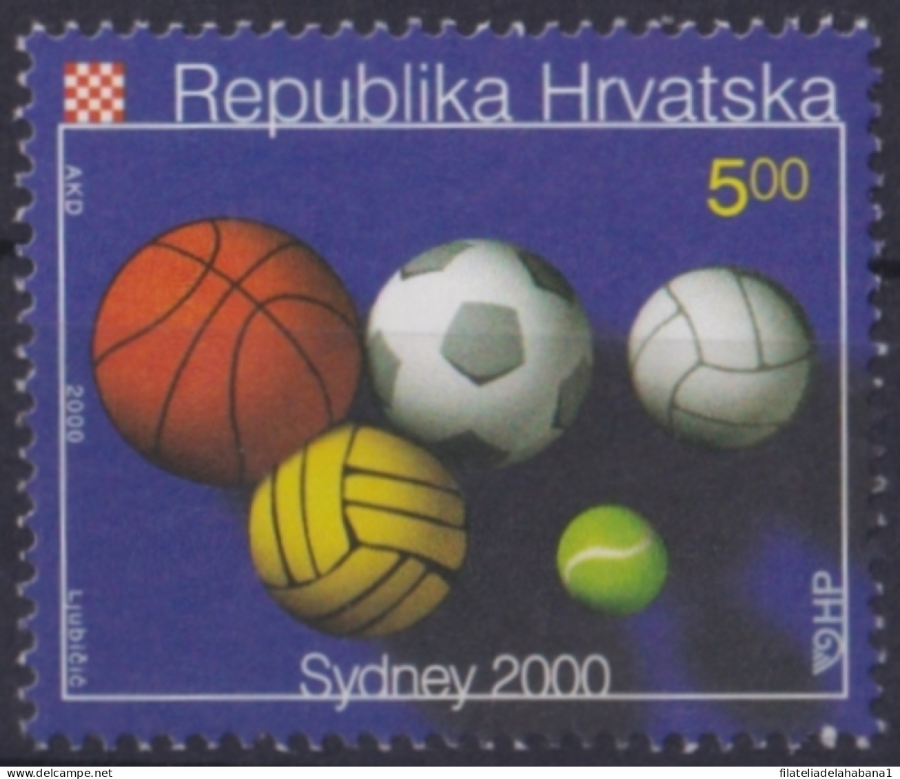 F-EX49487 CROACIA CROATIA MNH 2000 WORLD SOCCER FOOTBALL CUP. - Ungebraucht