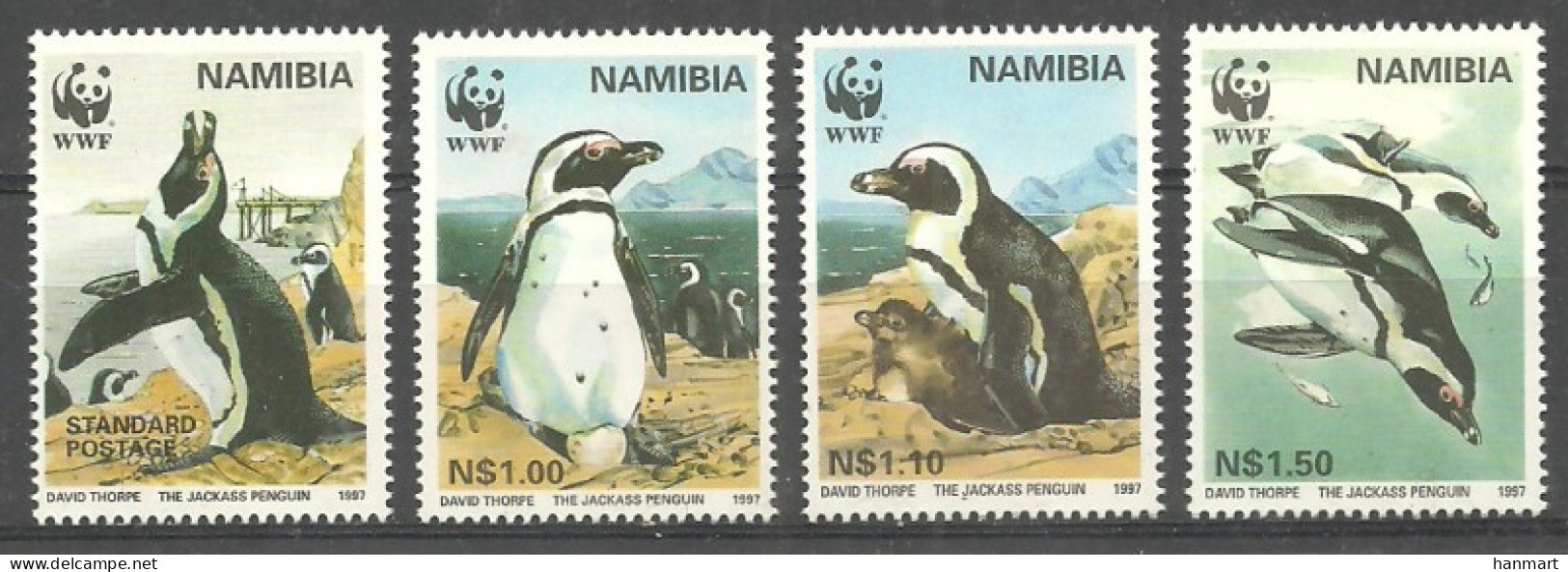 Namibia 1997 Mi 837-840 MNH  (ZS6 NMB837-840) - Autres