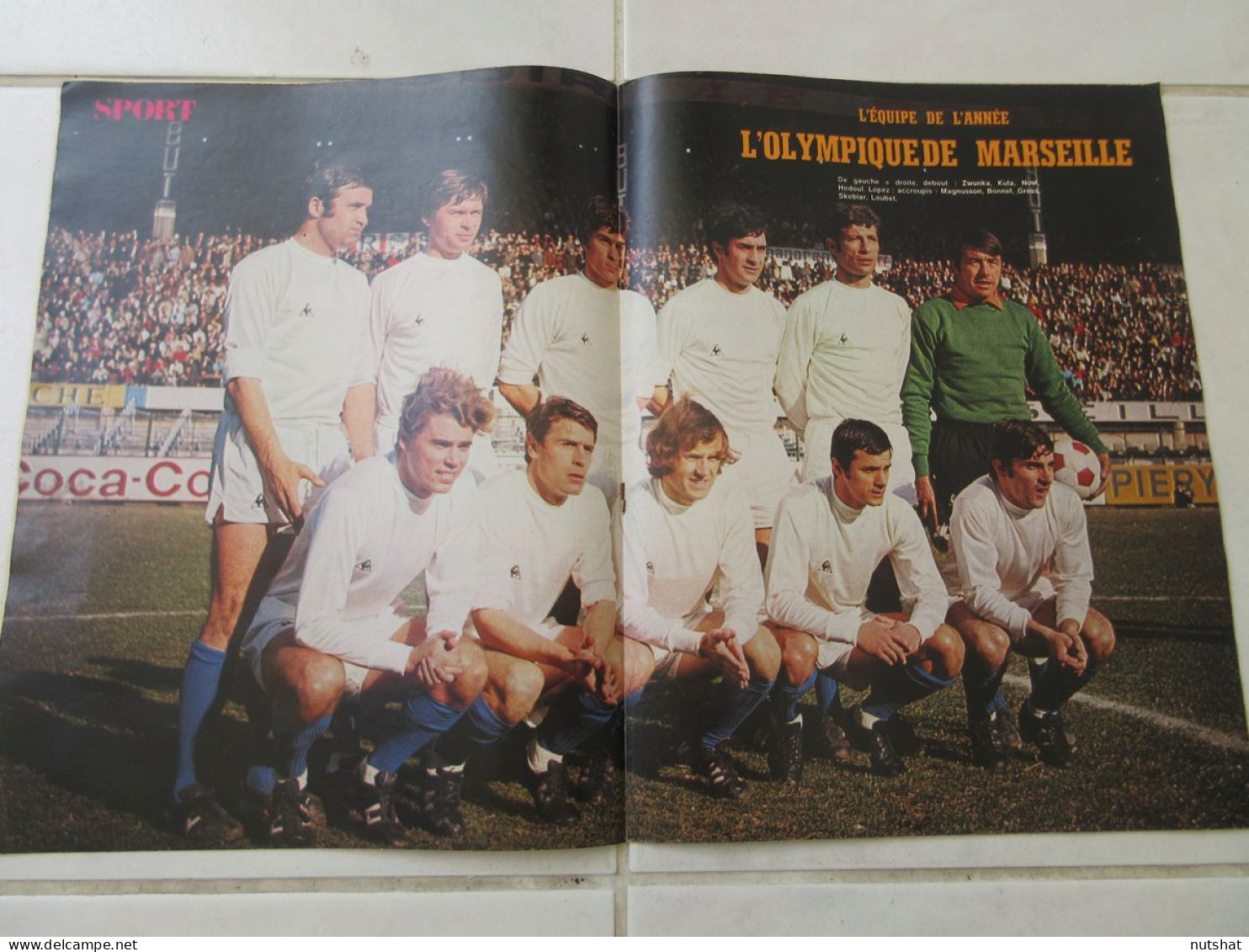 SPORT Et Son POSTER 20 23.06.1971 VELO Tdf MERCKX FOOT COUPE RENNES MARSEILLE    - Sport