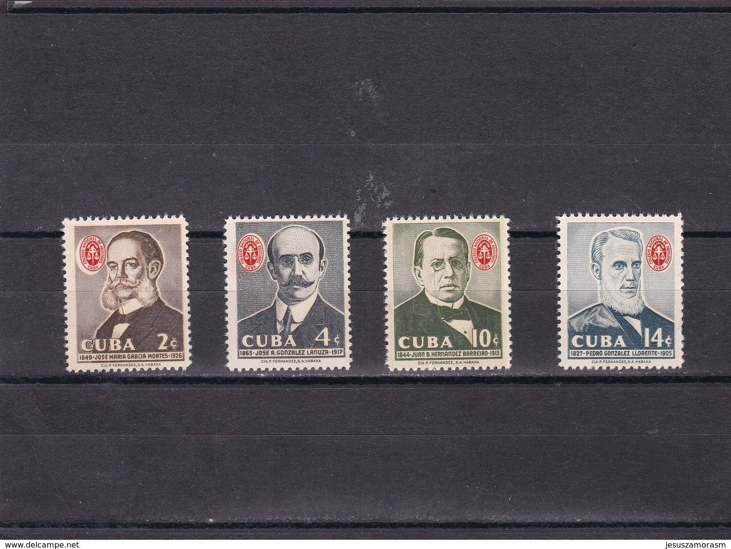 Cuba Nº 480 Al 483 - Unused Stamps