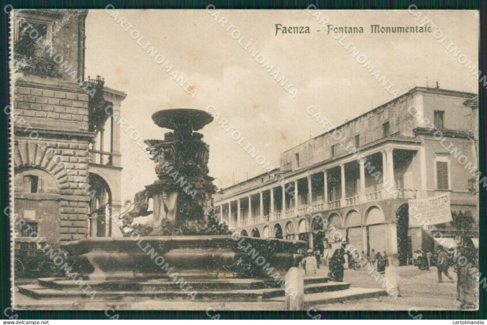 Ravenna Faenza ABRASA Cartolina KV6503 - Ravenna