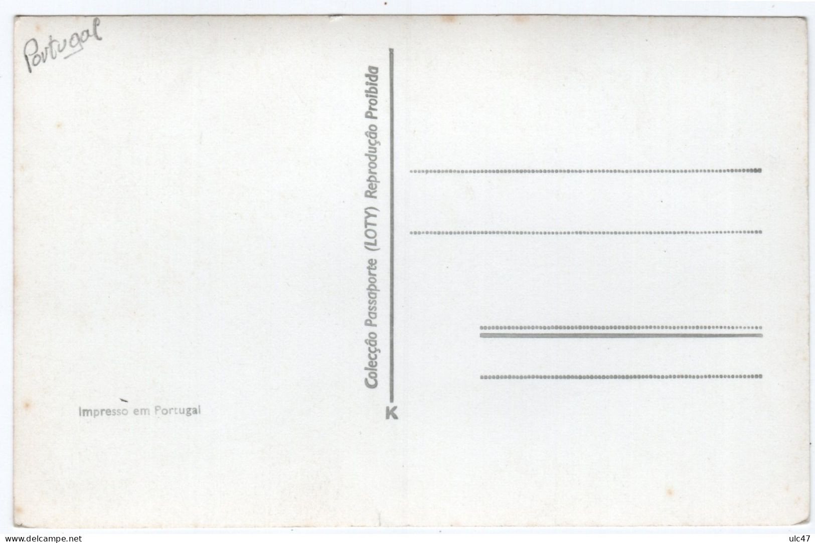 - ALCOBACA. - Mosteiro, Claustre De D. Dinis Ou De Silêncio - Scan Verso - - Leiria