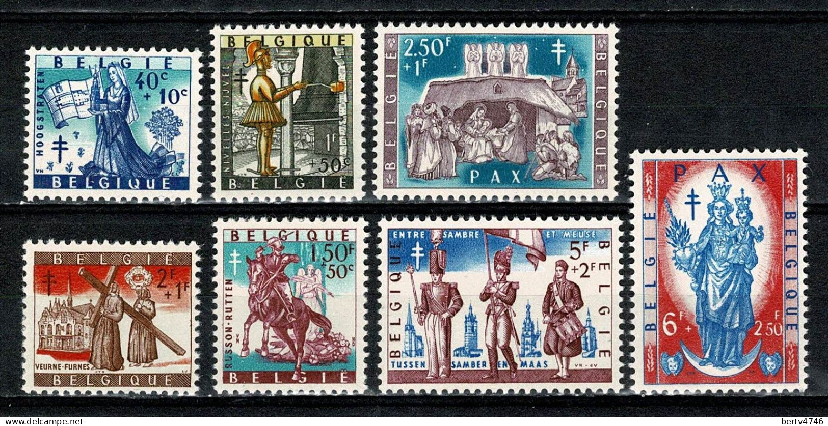 Belg. 1958 - 1082/88**, MNH Folklore - Ongebruikt