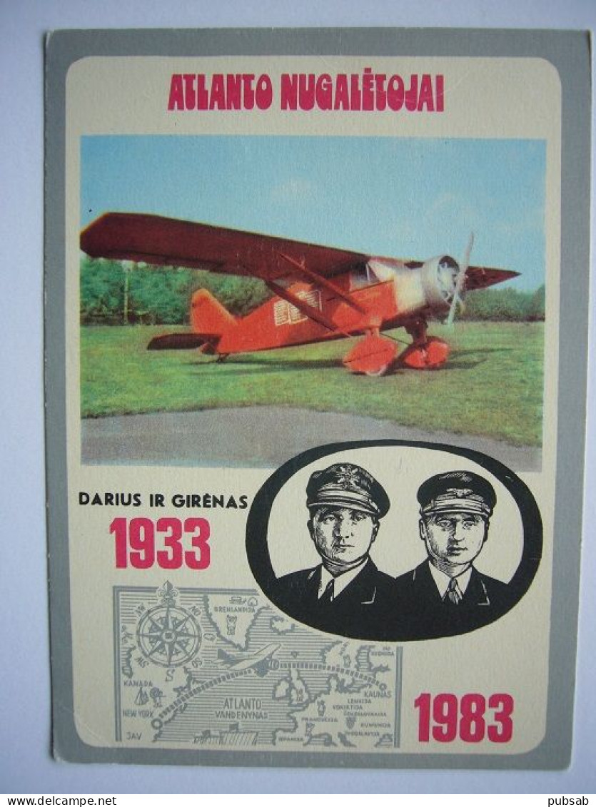 Avion / Airplane / Bellanca CH 400 "Lituanica" / DARIUS & GIRENAS / Seen At Kauna, Lithuania - 1919-1938: Between Wars