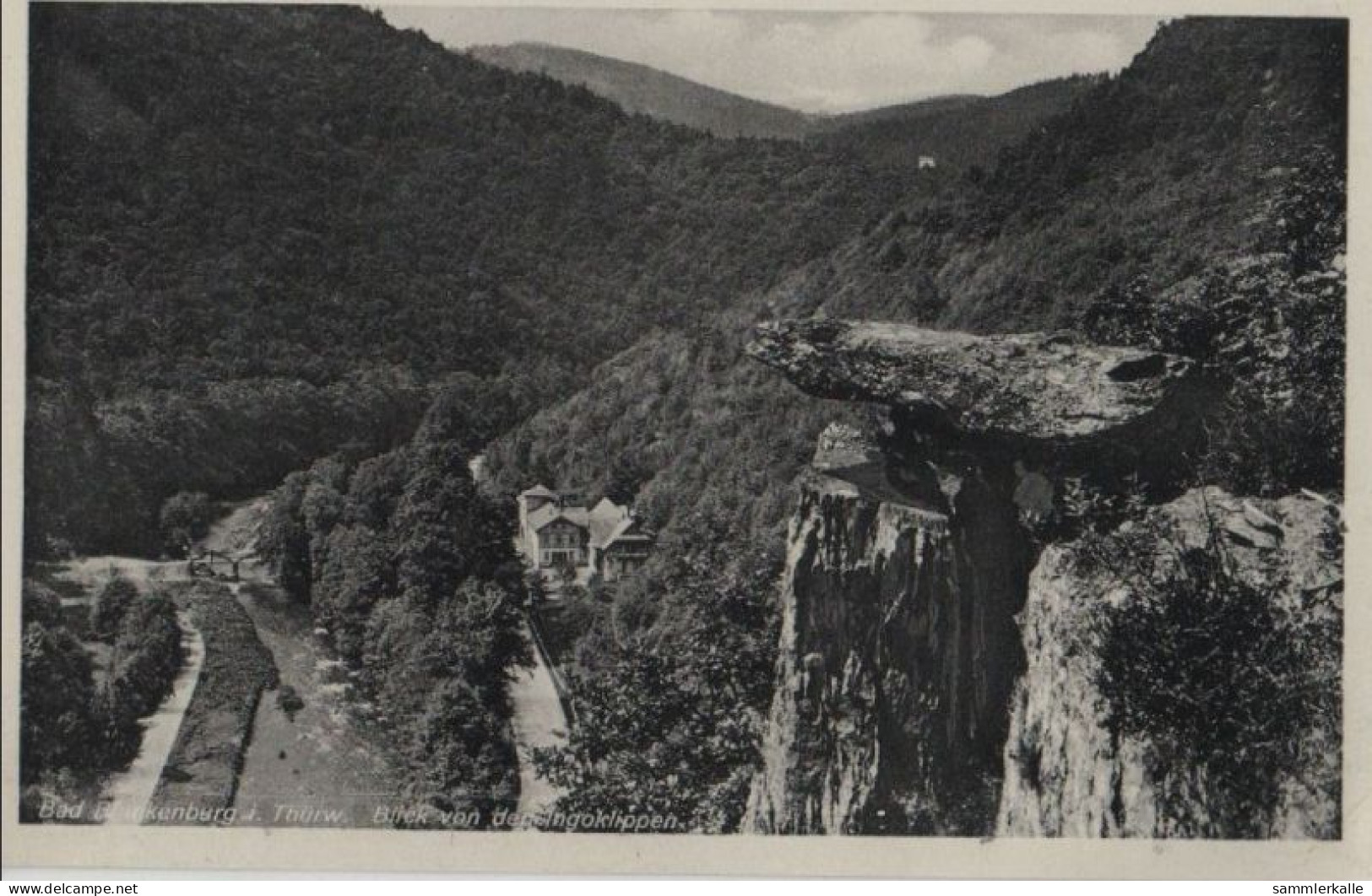 86148 - Bad Blankenburg - Blick Von Den Ingoklippen - Ca. 1955 - Bad Blankenburg