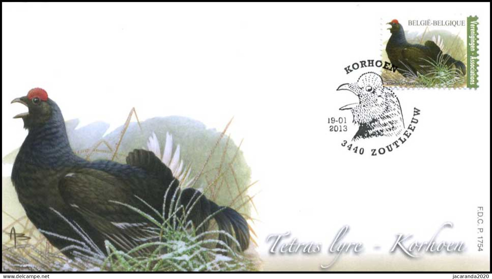 4305 - FDC - André Buzin : Korhoen P1754 - 2011-2014