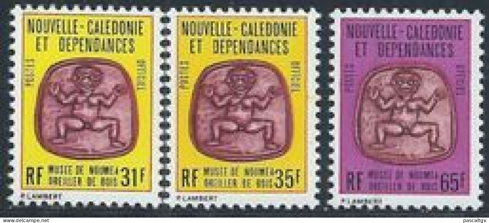 Nouvelle Calédonie - 1983/84 - Service N° 34 à 36 ** - Oficiales