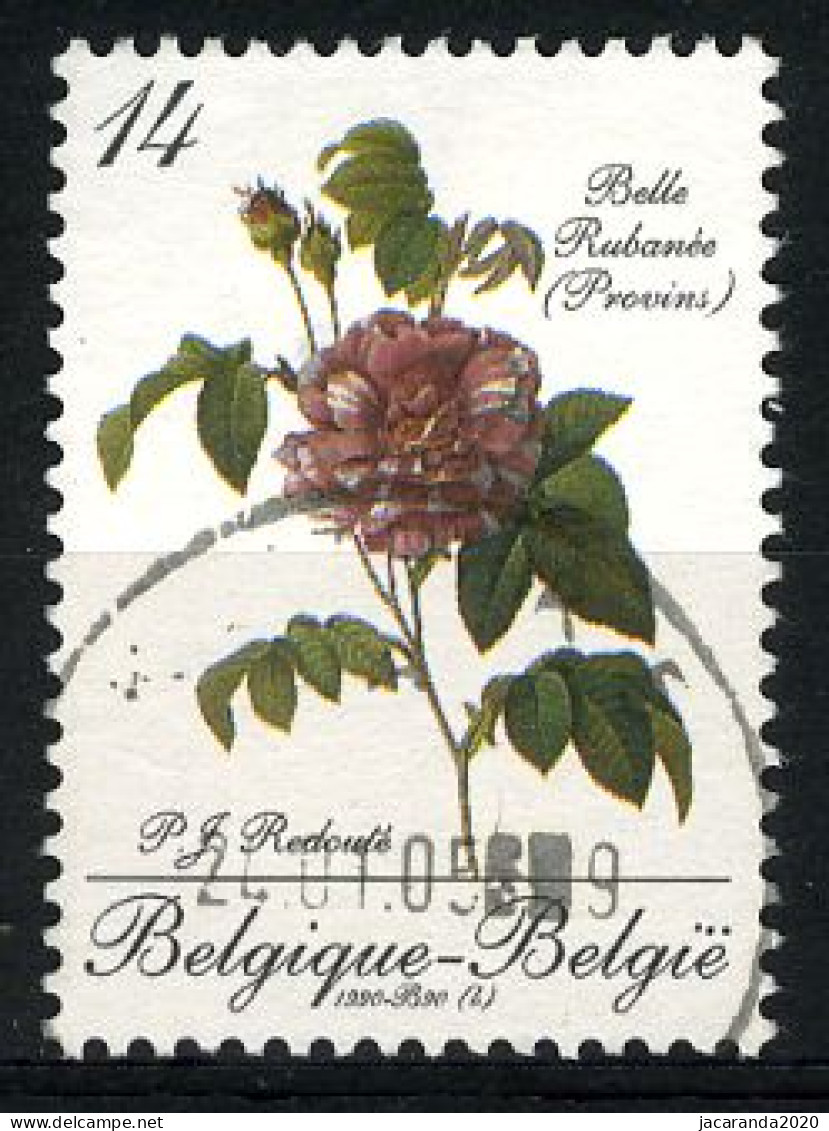 België 2371 - Bloemen - Rozen - Gestempeld - Oblitéré - Used  - Oblitérés