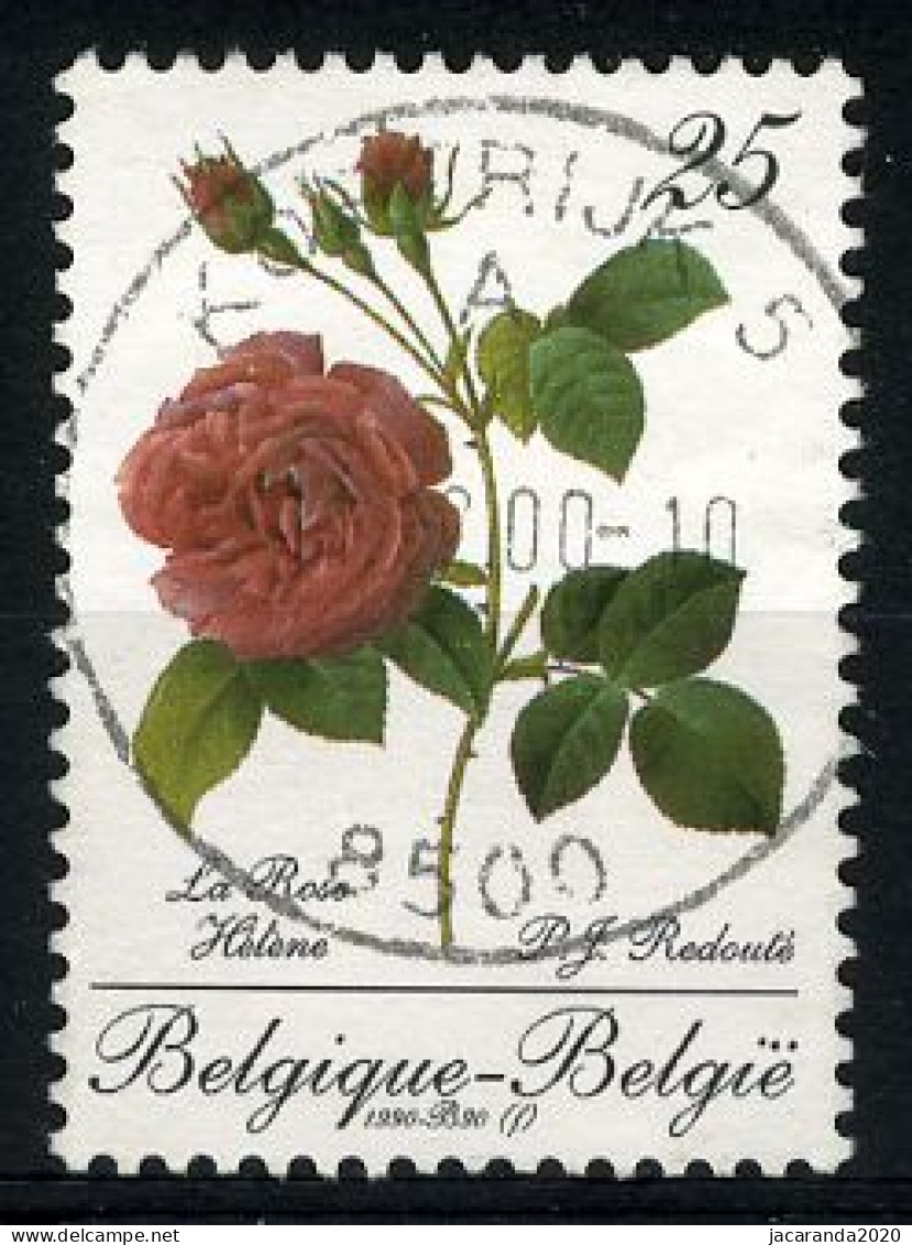 België 2375 - Bloemen - Rozen - Gestempeld - Oblitéré - Used - Gebraucht