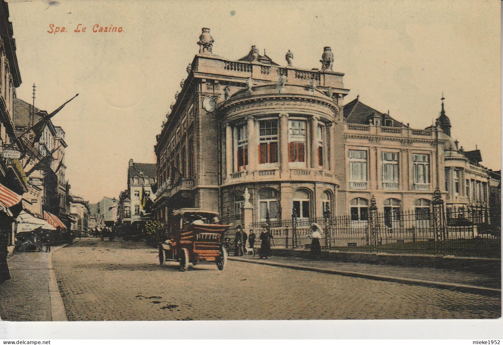 Spa ,  Le  Casino  ,( Colorisée ) - Spa