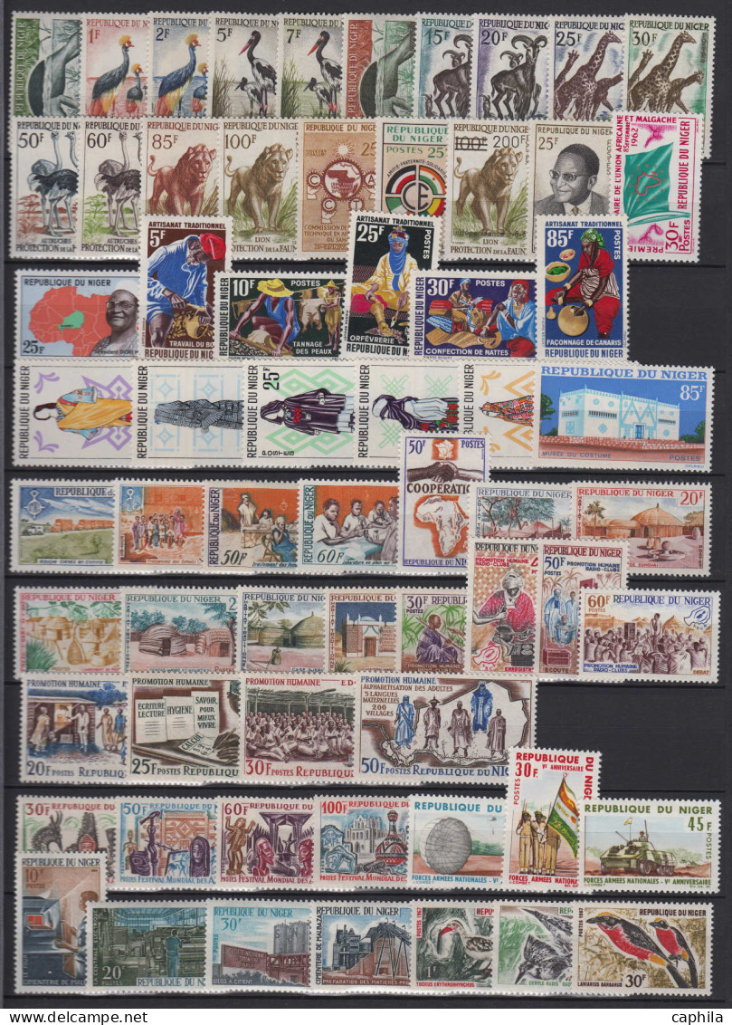 - NIGER, 1959/1989, XX, Entre Le N° 96A Et 779 + Pa, En Pochette - Cote : 420 € - Other & Unclassified