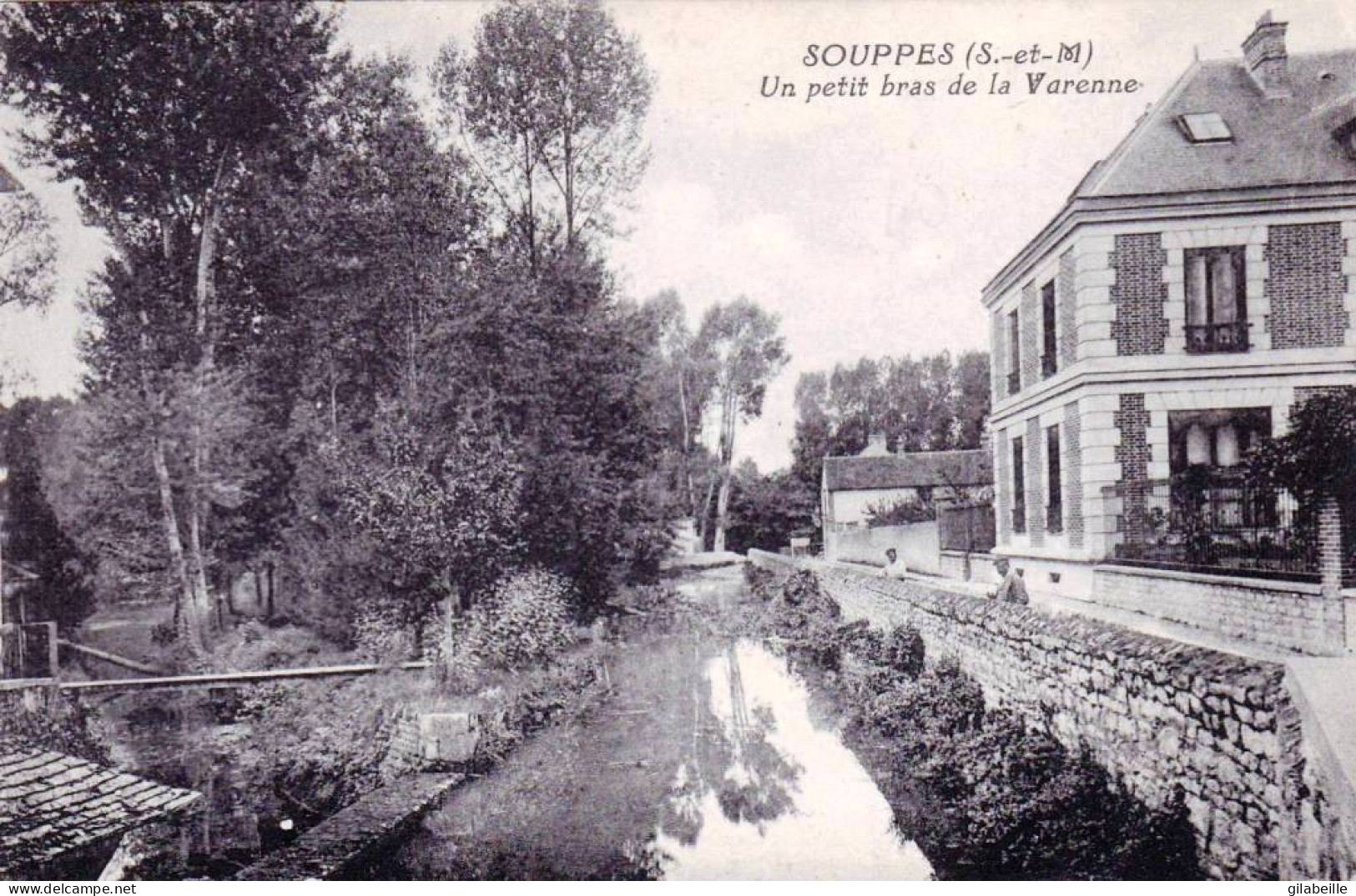 77 - SOUPPES Sur LOING -  Un Petit Bras De La Varenne - Souppes Sur Loing