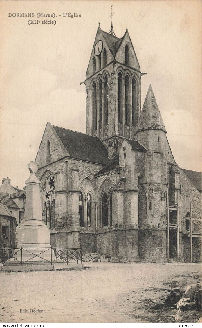 D6409 Dormans L'église - Dormans