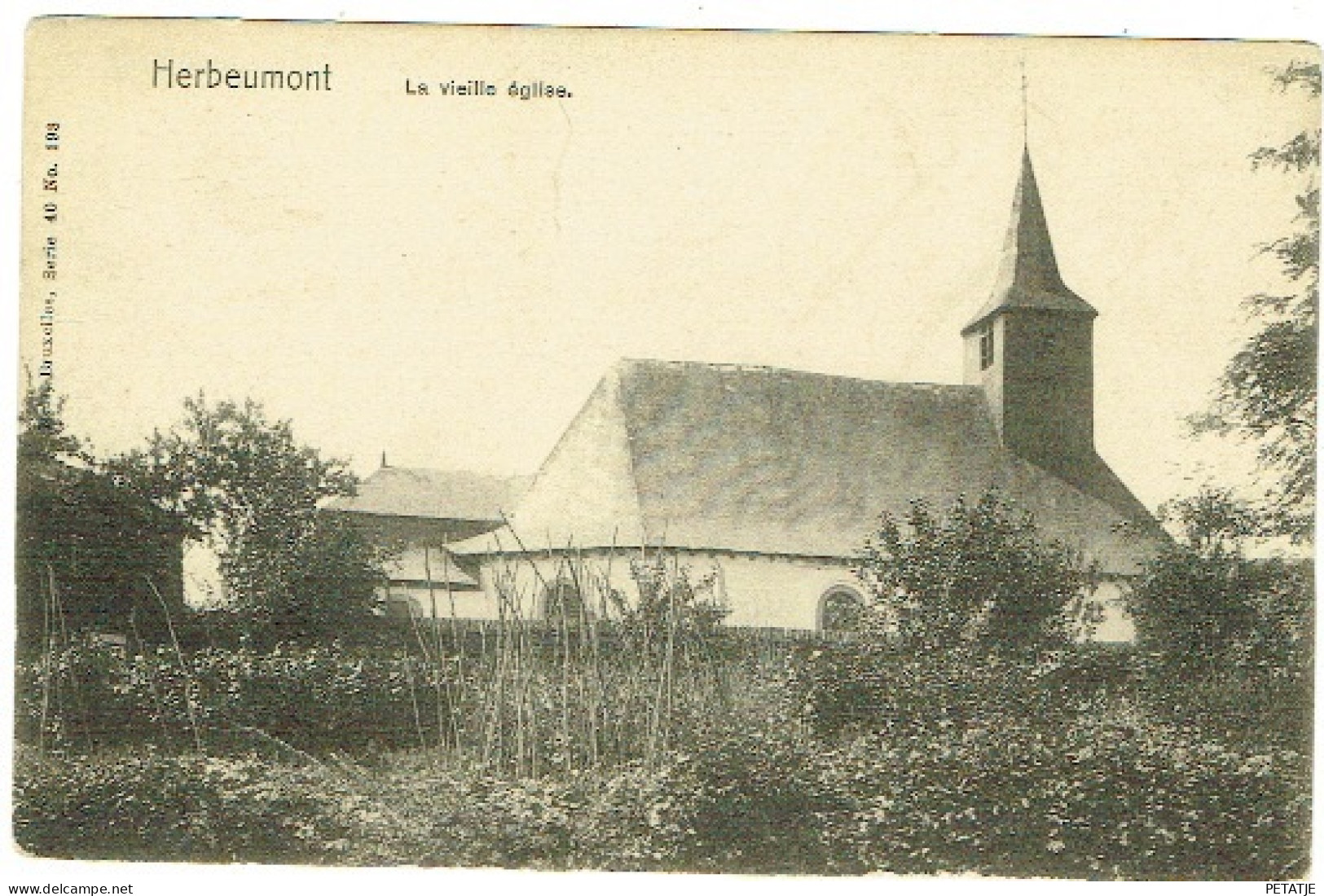 Herbeumont , Vieille Eglise - Herbeumont