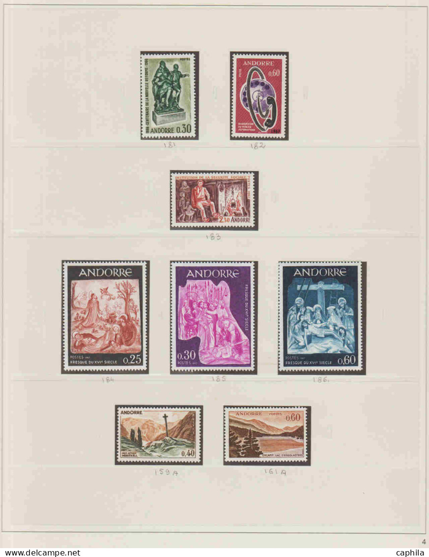 - TERRES AUSTRALES, 1955/1999, XX, n° 1/247A+A1/24+BF1/2, en album Davo et feuilles Safe - Cote : 5880 €