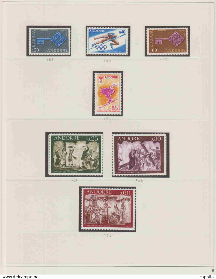 - TERRES AUSTRALES, 1955/1999, XX, n° 1/247A+A1/24+BF1/2, en album Davo et feuilles Safe - Cote : 5880 €