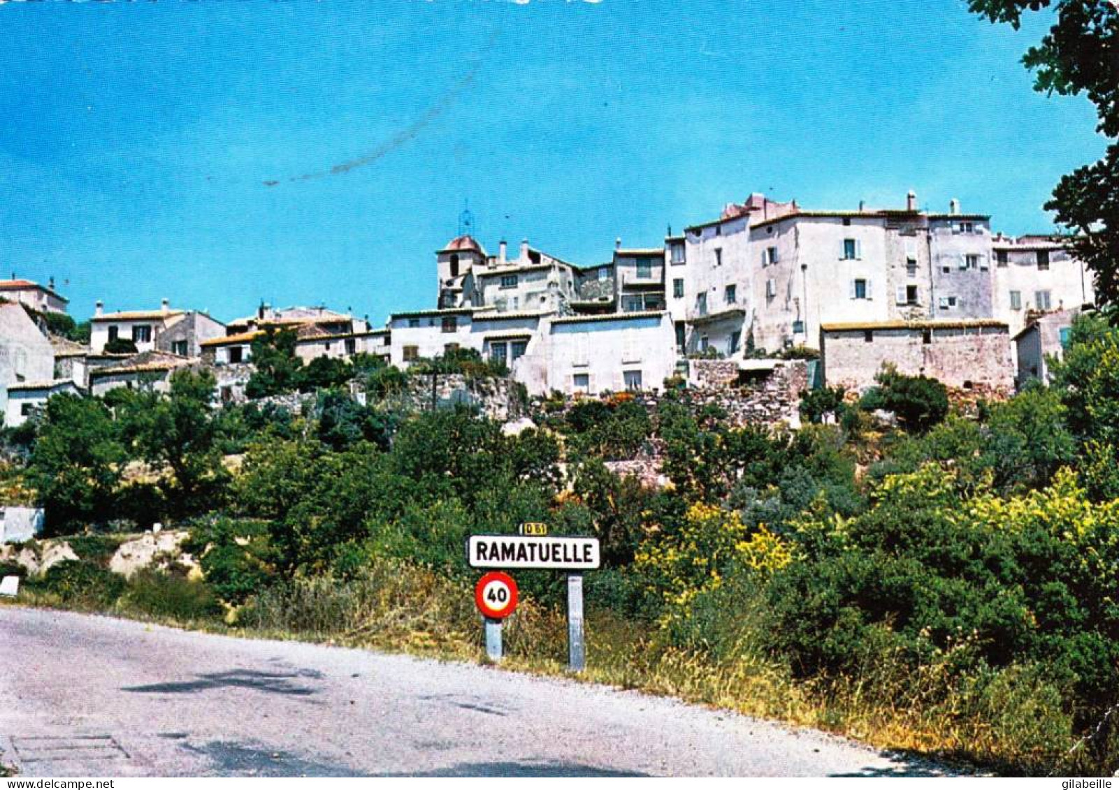 83 - Var  -  RAMATUELLE  -  Vue Generale  - Entrée De La Ville - Tamaris