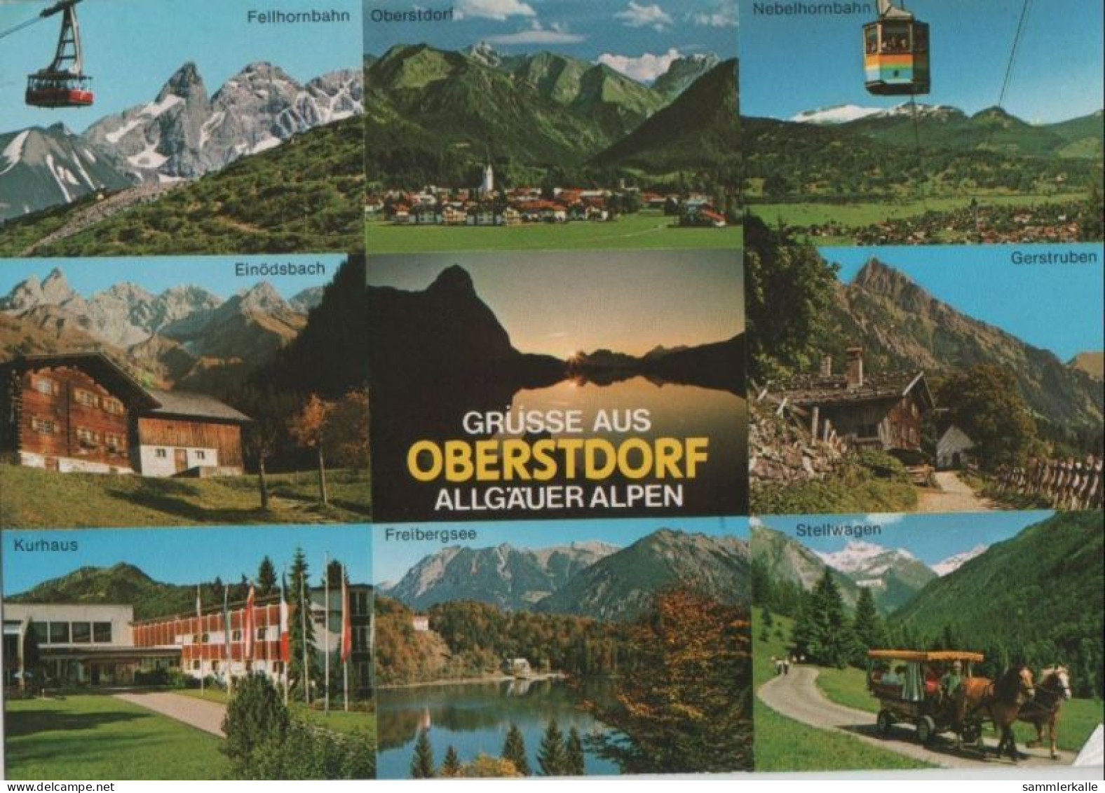 64455 - Oberstdorf - U.a. Kurhaus - 1990 - Oberstdorf