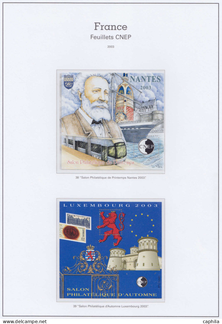 FRANCE - BLOCS CNEP, 1946/2009, XX, n° 1A/54 complet, en pochette - Cote : 1485 €