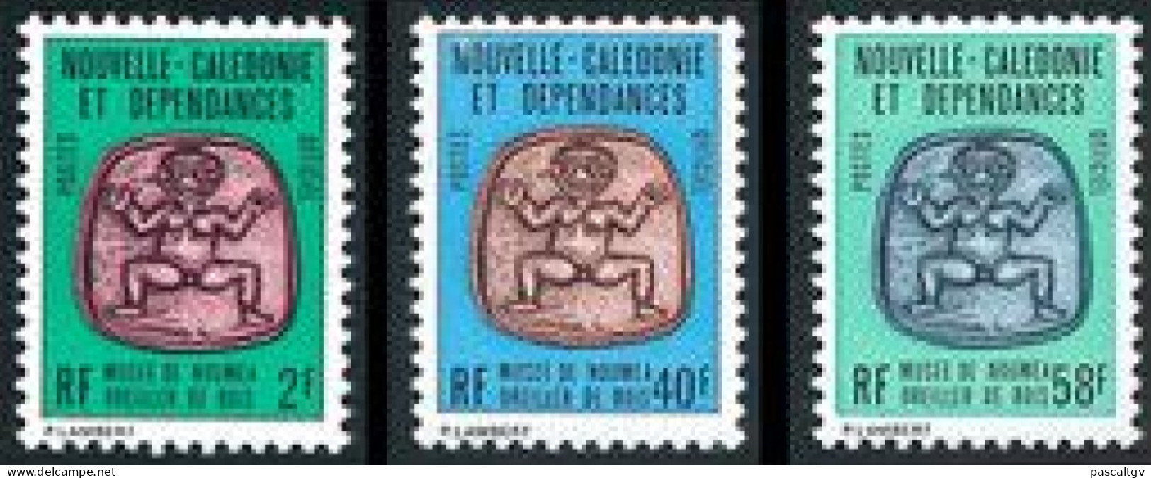 Nouvelle Calédonie - 1986 - Service Série N° 38 à 40 ** - Officials