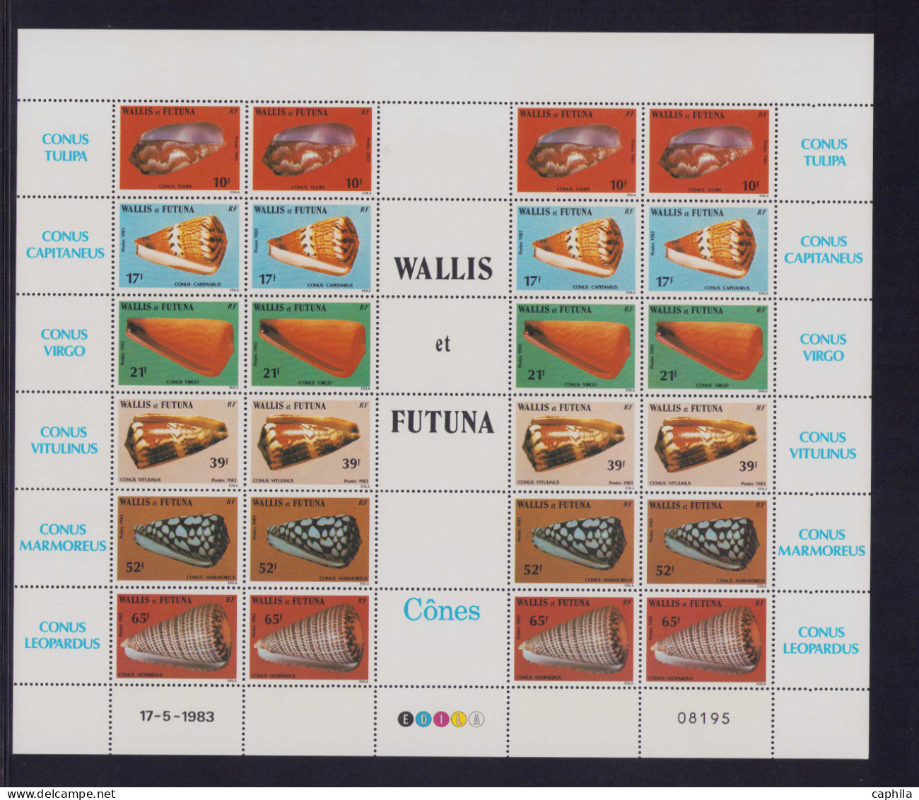 - WALLIS & FUTUNA, 1980/2004, Lot De Feuilles Complètes, Entre Le N°259 Et 627 + PA 151 Et 217, En Album Safe - Cote : 5 - Colecciones & Series