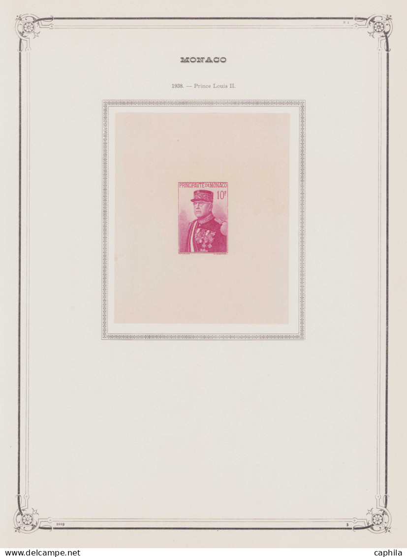 - MONACO, 1885/1978, X, n°1/1140 (sauf 43) + PA 1/99 + BF 1/14 + Préo 1/45 + T 1/55, en album Yvert - Cote : 24000 €