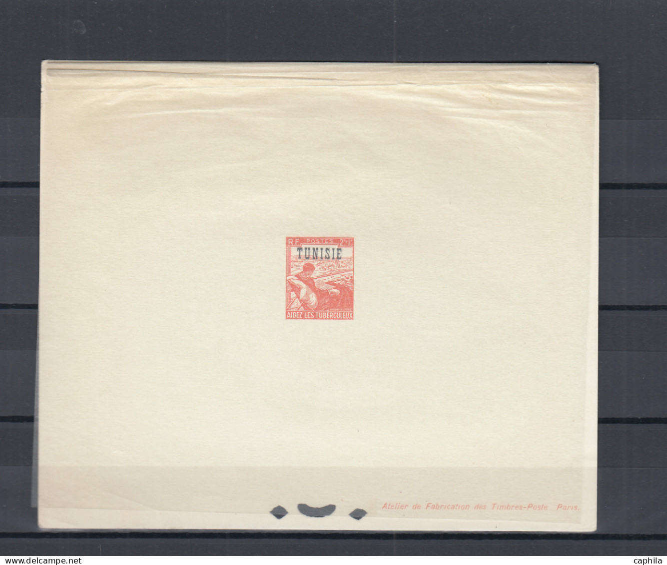 - TUNISIE, 1954/1959, XX, X, majorité XX, ensemble de 424 ND et 43 EPL, en album Lindner