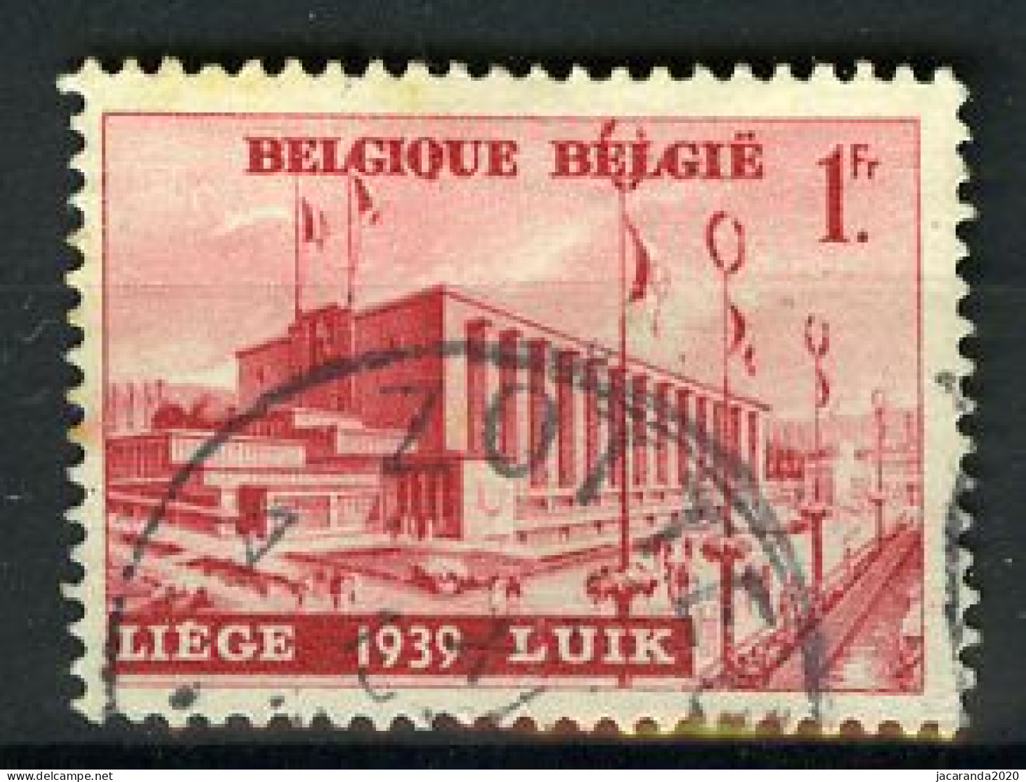 België 485 - Tentoonstellingspaleis - Gestempeld - Oblitéré - Used - Usati