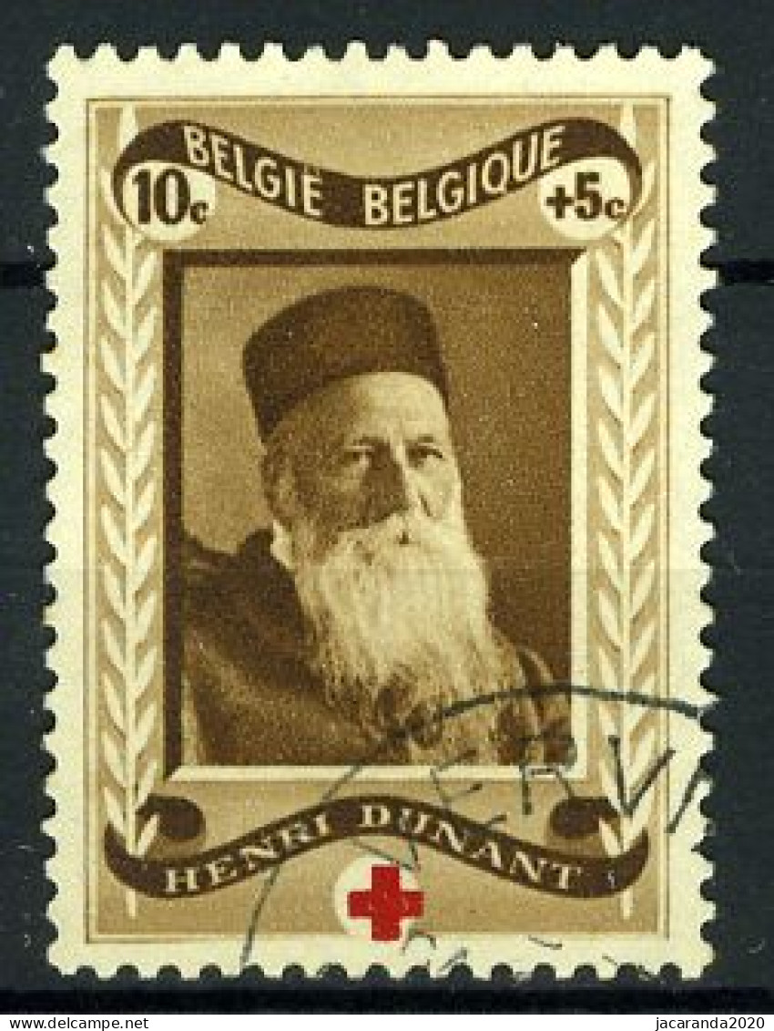 België 496 - Rode Kruis - Croix-Rouge - Henri Dunant - Gestempeld - Oblitéré - Used - Gebruikt