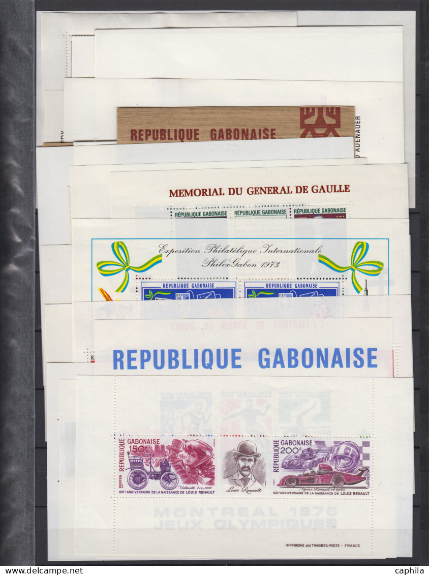 - GABON, 1959/1987, XX, Entre Le N°147 Et 625 Et PA 1 Et 285 Et BF 1/53 + S 1/22 + T 34/50, En Pochette - Cote : 2300 € - Other & Unclassified