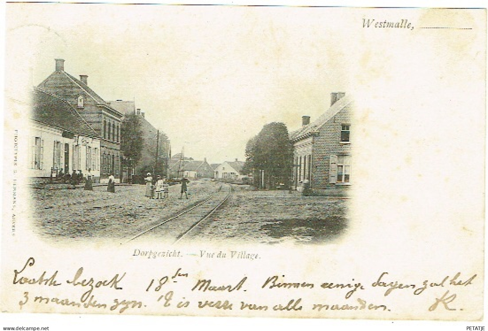 Westmalle , Dorpgezicht - Malle