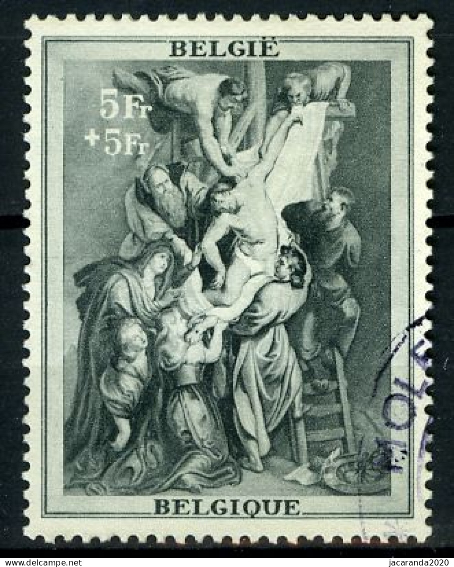 België 511 - Kruisafneming - La Descente De Croix (O. L. V. Kathedraal - Antwerpen) - Gestempeld - Oblitéré - Used - Usati