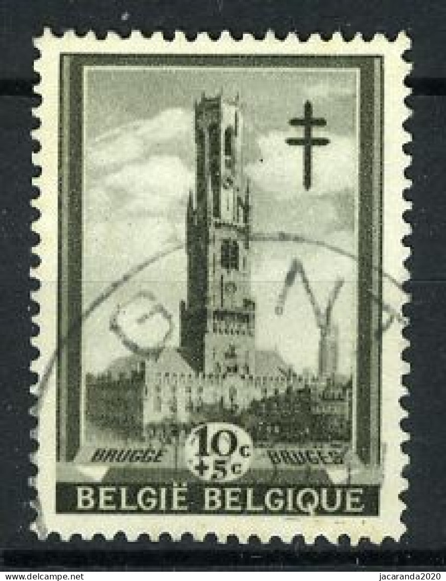 België 519 - Tuberculosebestrijding - Belforten - Les Beffrois - Brugge - Gestempeld - Oblitéré - Used - Usados