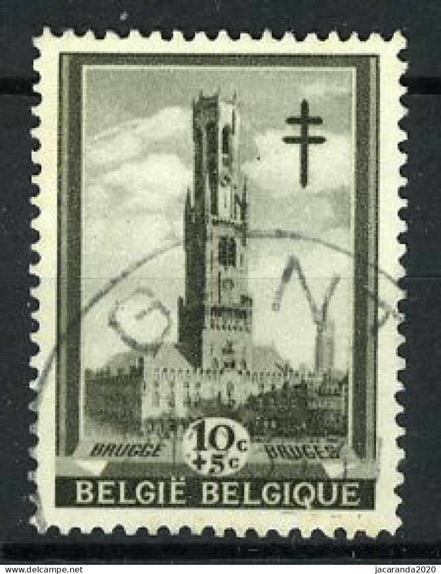 België 519 - Tuberculosebestrijding - Belforten - Les Beffrois - Brugge - Gestempeld - Oblitéré - Used - Gebraucht