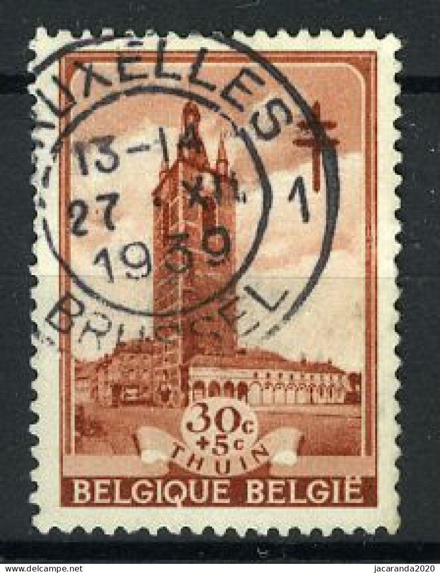 België 520 - Tuberculosebestrijding - Belforten - Les Beffrois - Thuin - Gestempeld - Oblitéré - Used - Gebruikt
