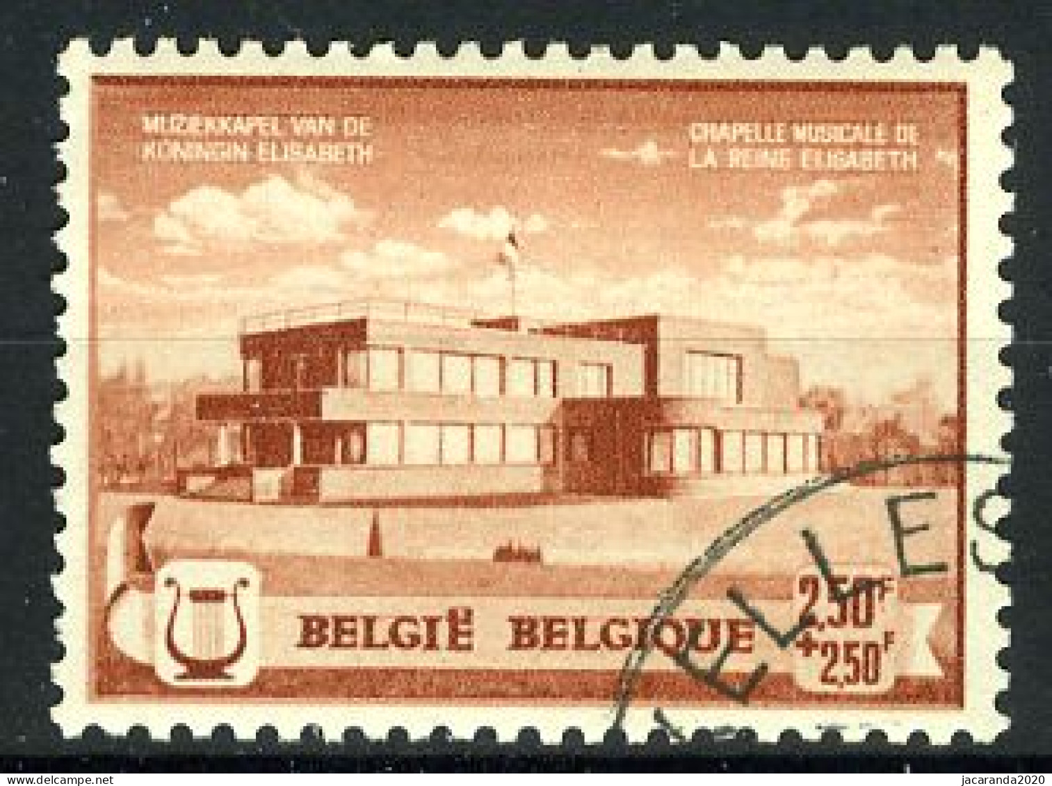 België 536 - Muziekstichting Koningin Elisabeth - Muziekkapel - Gestempeld - Oblitéré - Used - Oblitérés