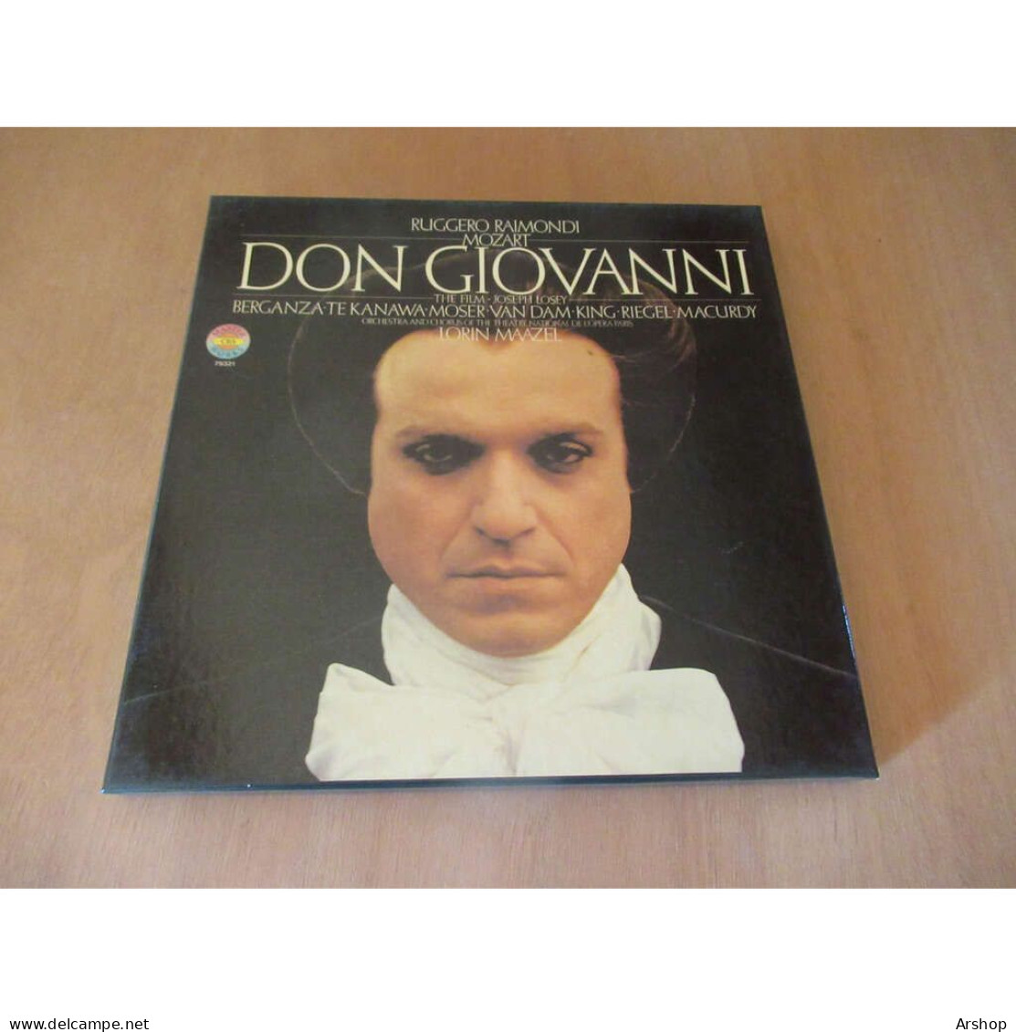 LORIN MAAZEL / BERGANZA / TE KANAWA & Don Giovanni MOZART OPERA - CBS Masterworks COFFRET 3 Disques 1985 - Opera