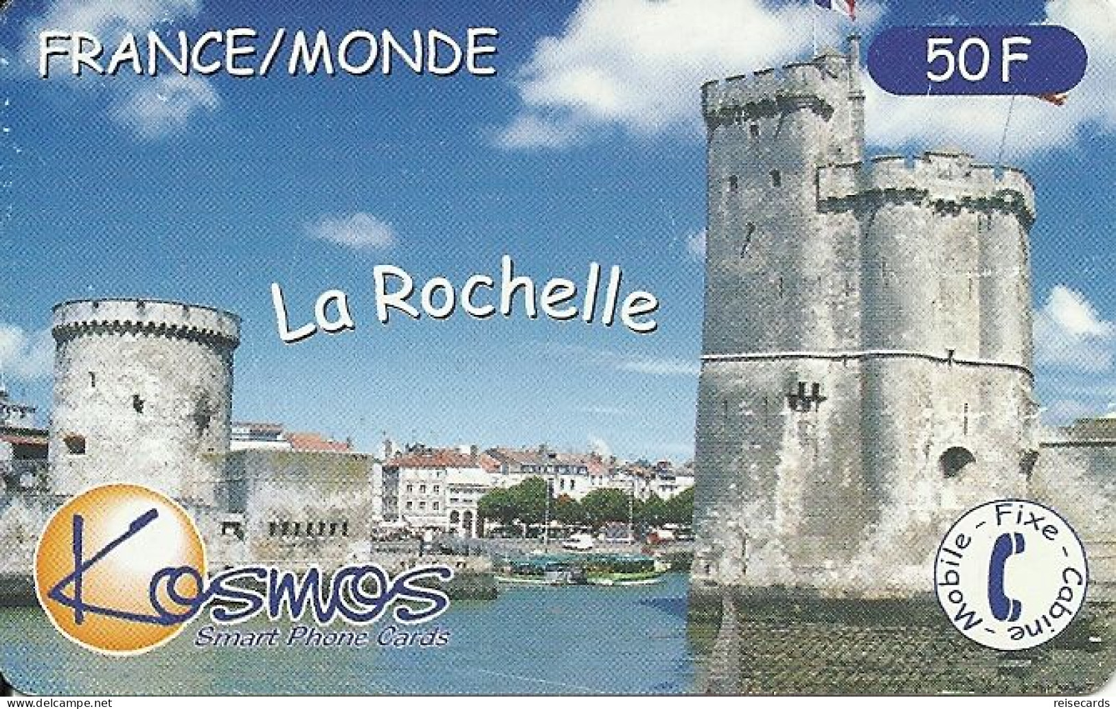 France: Prepaid Kosmos - La Rochelle - Other & Unclassified