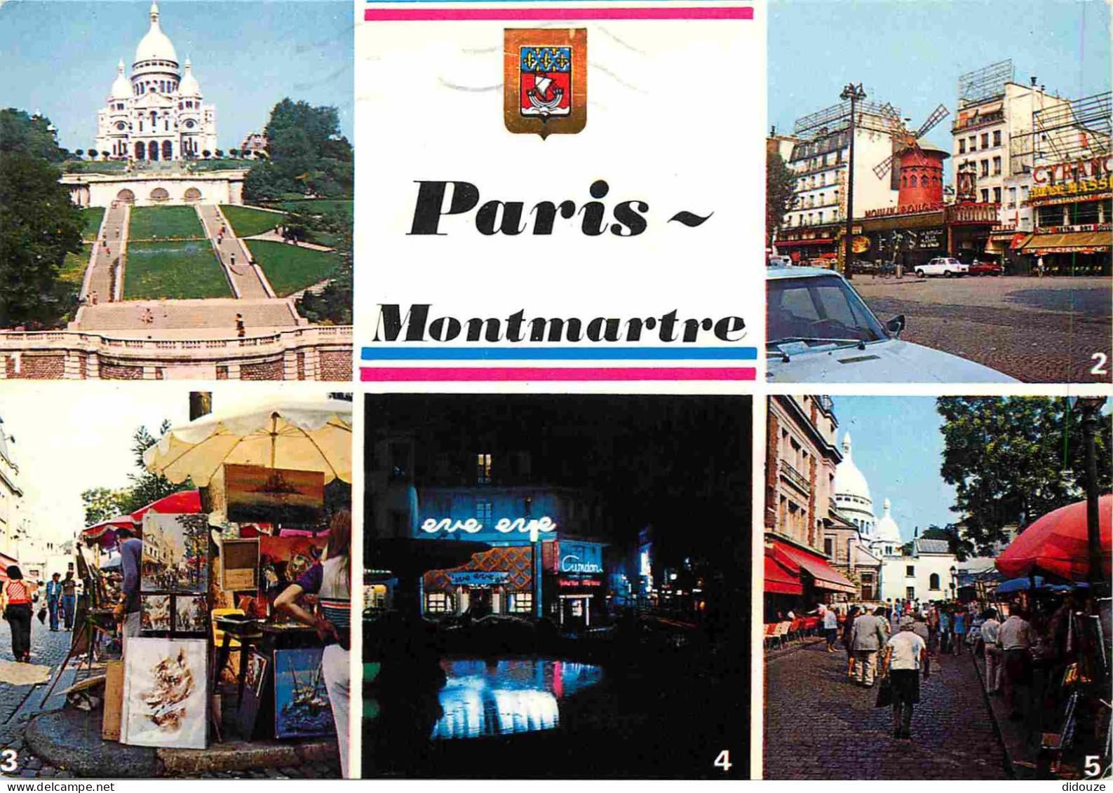 75 - Paris - Montmartre - Multivues - CPM - Voir Scans Recto-Verso - Multi-vues, Vues Panoramiques