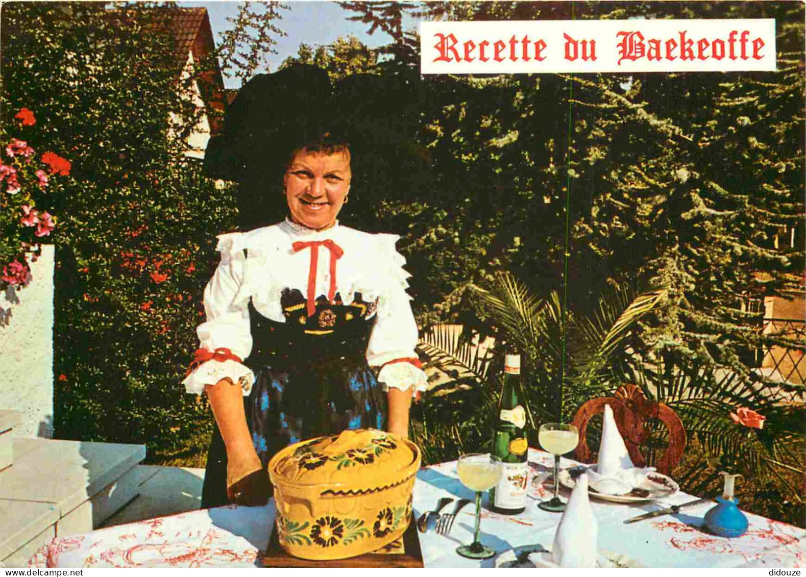 Recettes De Cuisine - Backeoffe Alsacien - Gastronomie - CPM - Voir Scans Recto-Verso - Recettes (cuisine)
