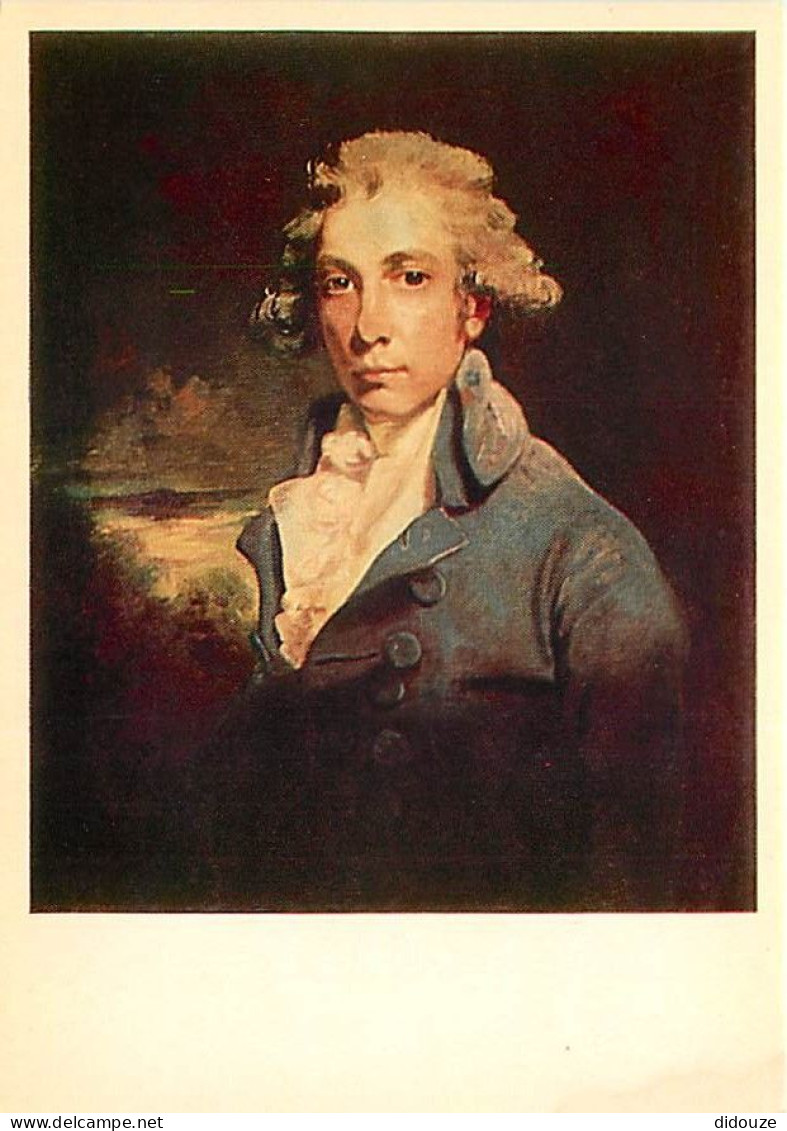 Art - Peinture - Histoire - John Hoppner - Portrait Of Richard Brinsley Sheridan - CPM - Voir Scans Recto-Verso - Histoire
