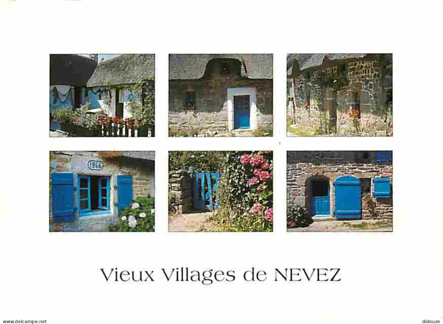 29 - Nevez - Multivues - Les Villages De Kerascoet Et De Kercanic - Voir Timbre - Voir Scans Recto Verso  - Névez