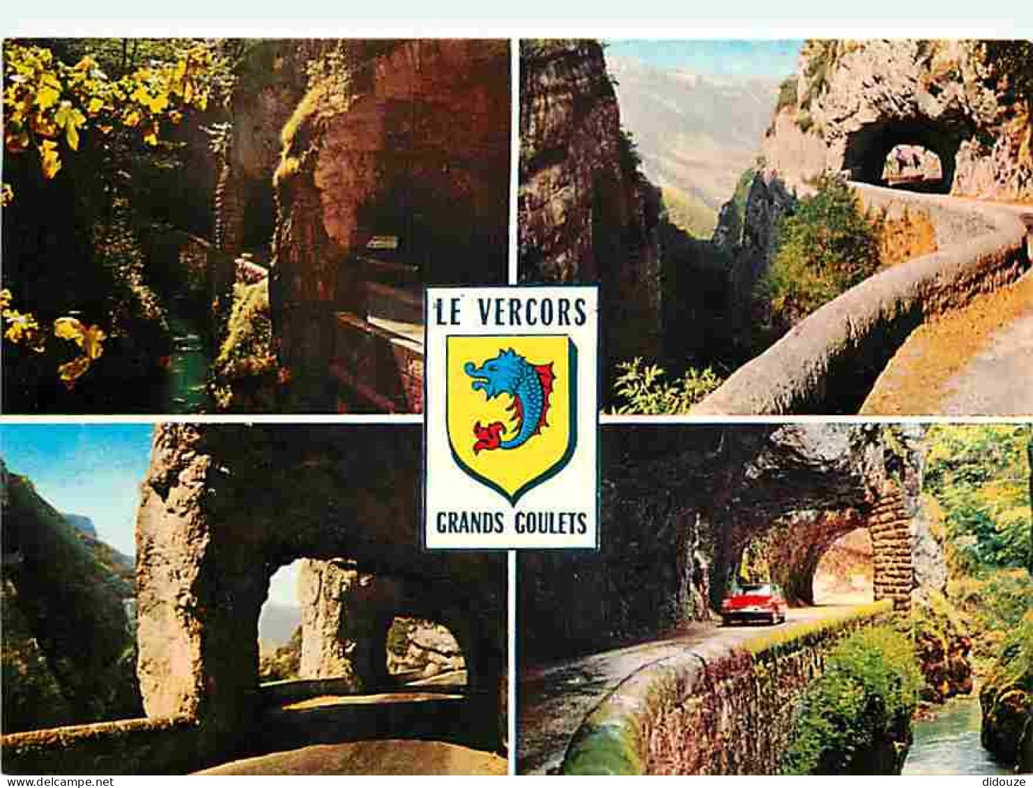 26 - Drome - Vercors - Les Grands Goulets - Multivues - Automobiles - Blasons - CPM - Voir Scans Recto-Verso - Les Grands Goulets