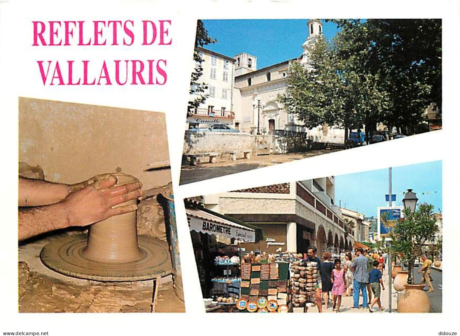 06 - Vallauris - Multivues - Poterie - Potier - Métiers - CPM - Carte Neuve - Voir Scans Recto-Verso - Vallauris