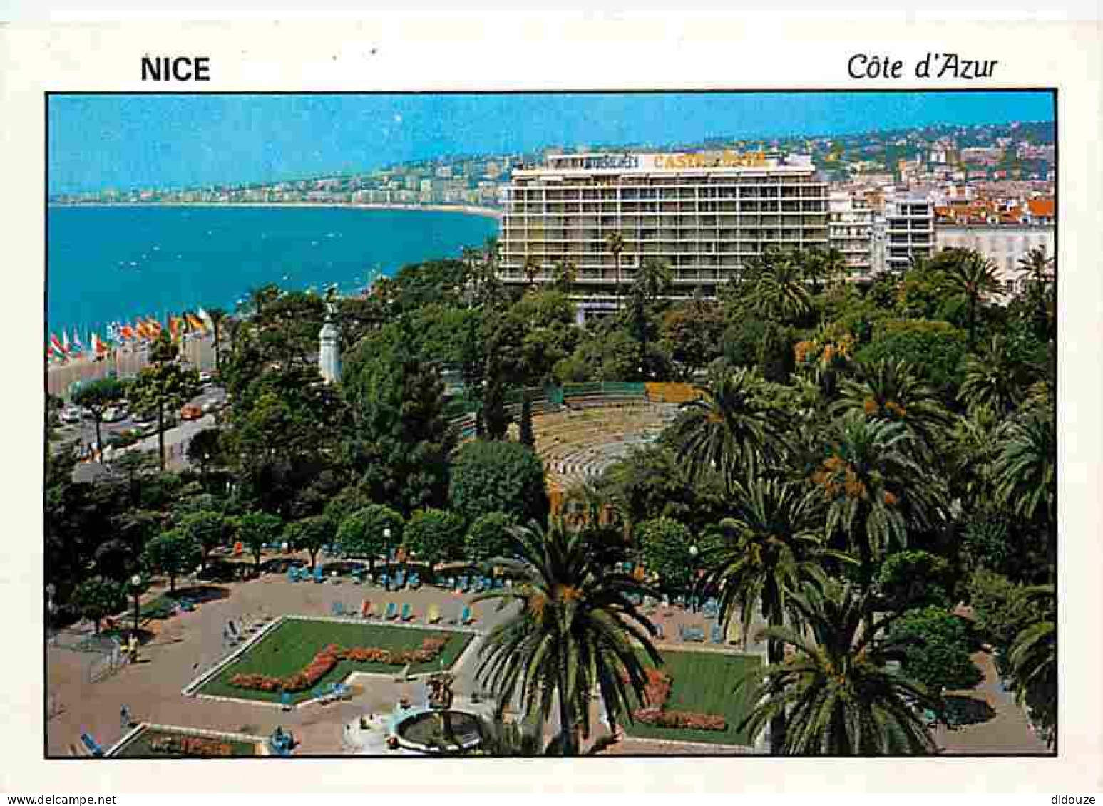 06 - Nice - L'Hotel Méridion - H Toscan Architecte - Au 1e Plan Le Théatre De Verdure Et Le Monument Albert 1er - CPM -  - Cafés, Hôtels, Restaurants