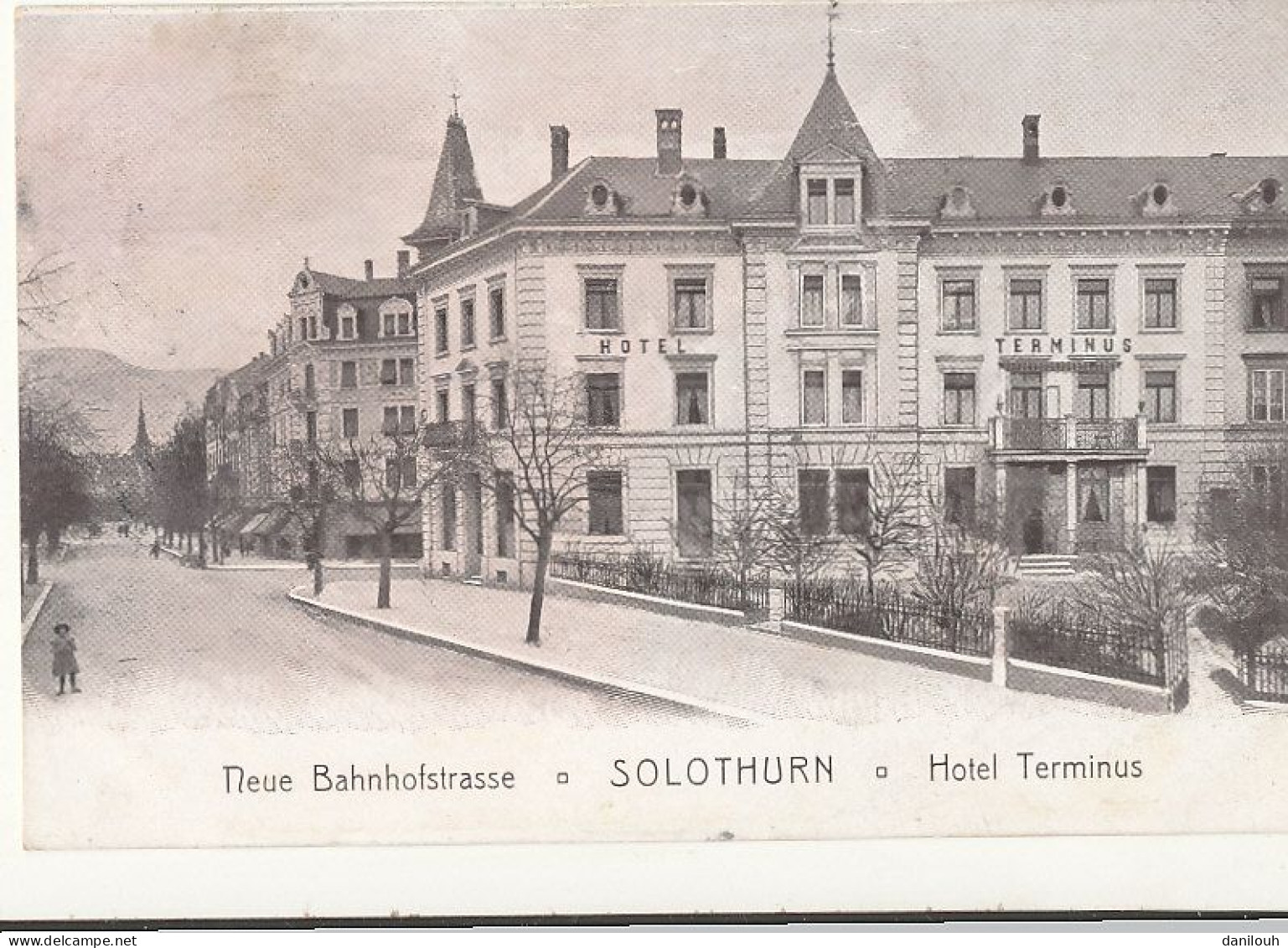 SUISSE   SOLOTHURN   Hotel Terminus   Neue Bahnohstrasse - Other & Unclassified