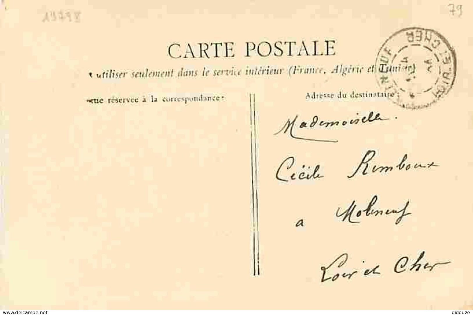 79 - Bressuire - Le Champ De Foire Et Le Chevet De L'Eglise - Animée - Marché Aux Bestiaux - Oblitération Ronde De 1904  - Bressuire